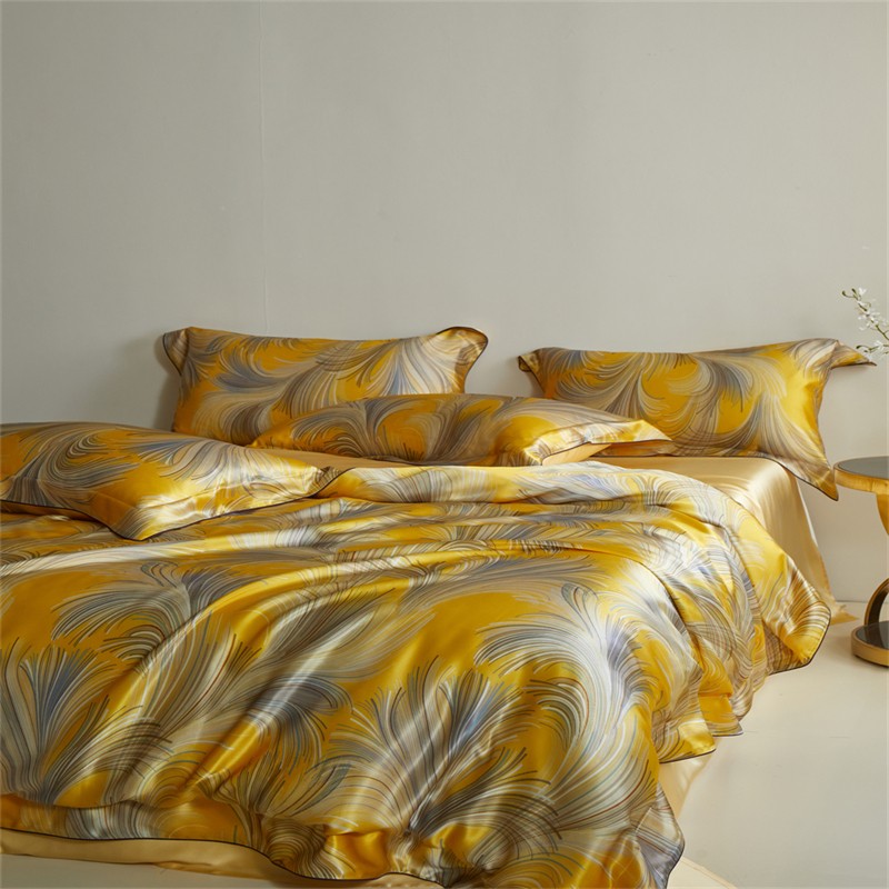 Silk Sheet Set - Wygodny zestaw pościeli z miękkiego jedwabiu