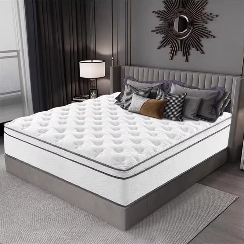 Memory Foam Topper - Ekonomiczny hotelowy materac typu king size,
