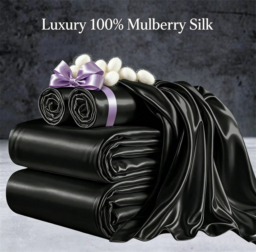 Gładki zestaw pościeli ze 100% – Silk Sheet Set recenzja i cena