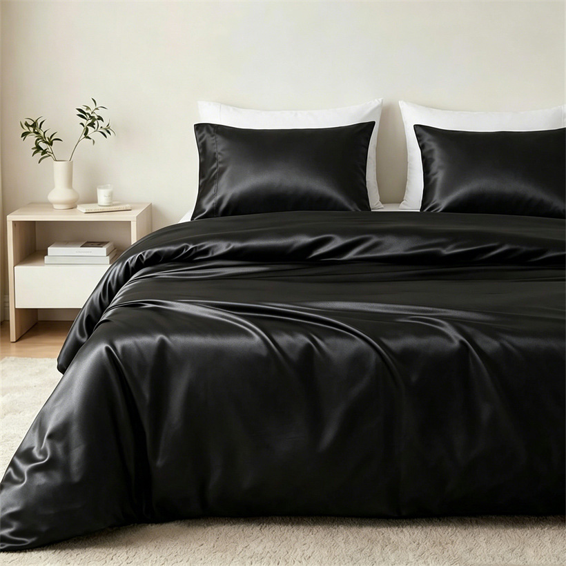 Gładki zestaw pościeli ze 100% – Silk Sheet Set recenzja i cena