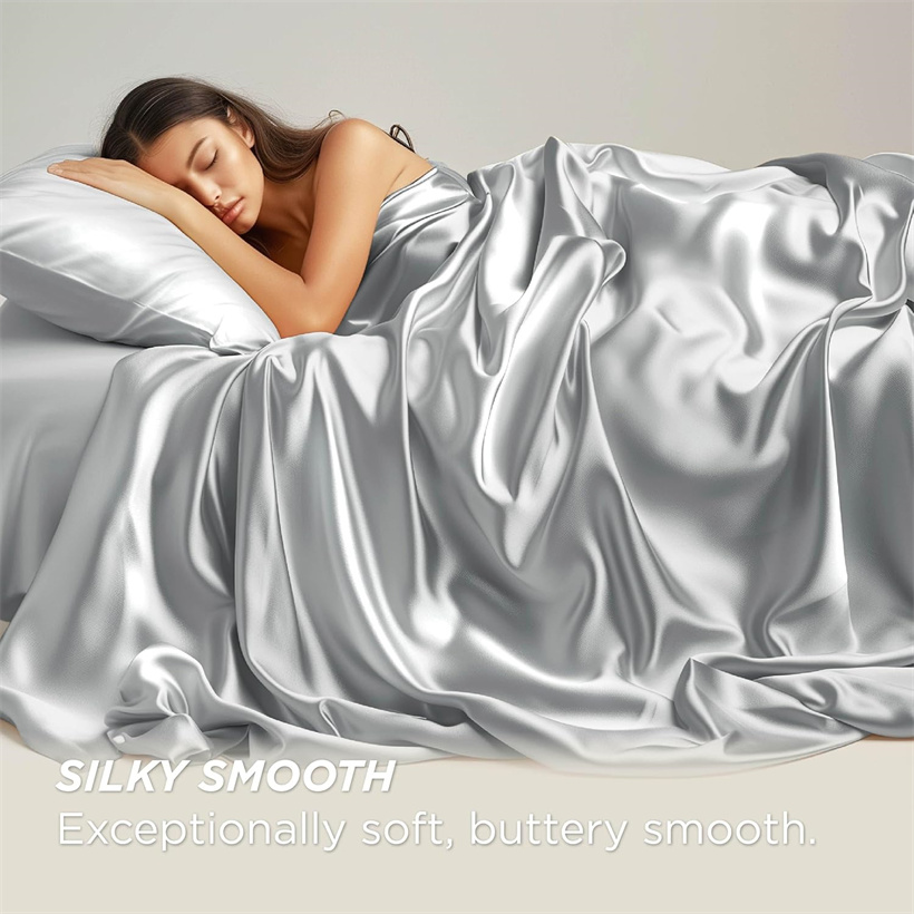 Luksusowe prześcieradło z jedw – Silk Sheet Set recenzja i cena
