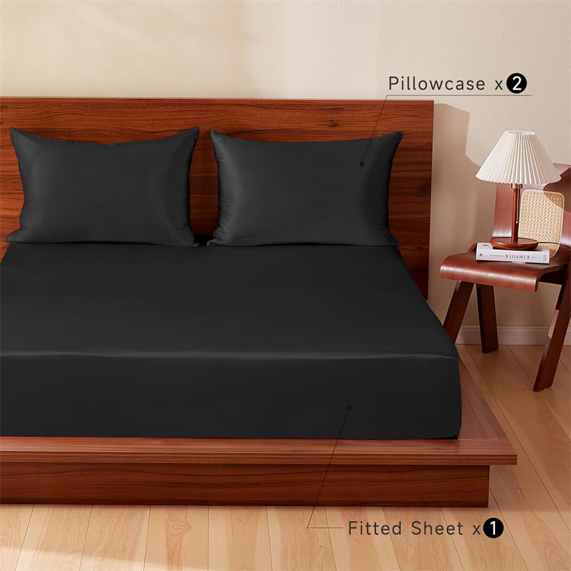 Gładki 3-częściowy zestaw pośc – Silk Sheet Set recenzja i cena