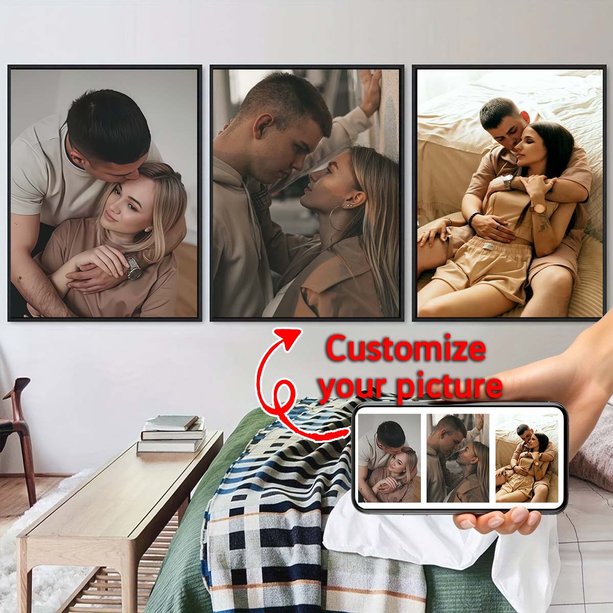 Tryptyk - 2D obraz olejny na d – Home Of Textiles recenzja i cena