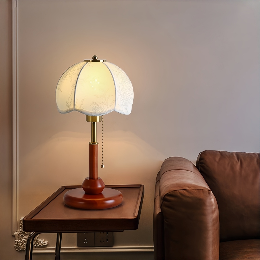 Lampa stołowa w stylu vintage  – Home Of Textiles recenzja i cena