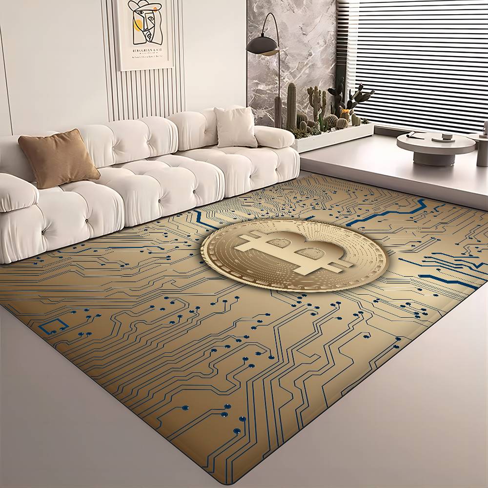 Modne dywaniki Bitcoin w stylu – Home Textiles Trends recenzja i cena