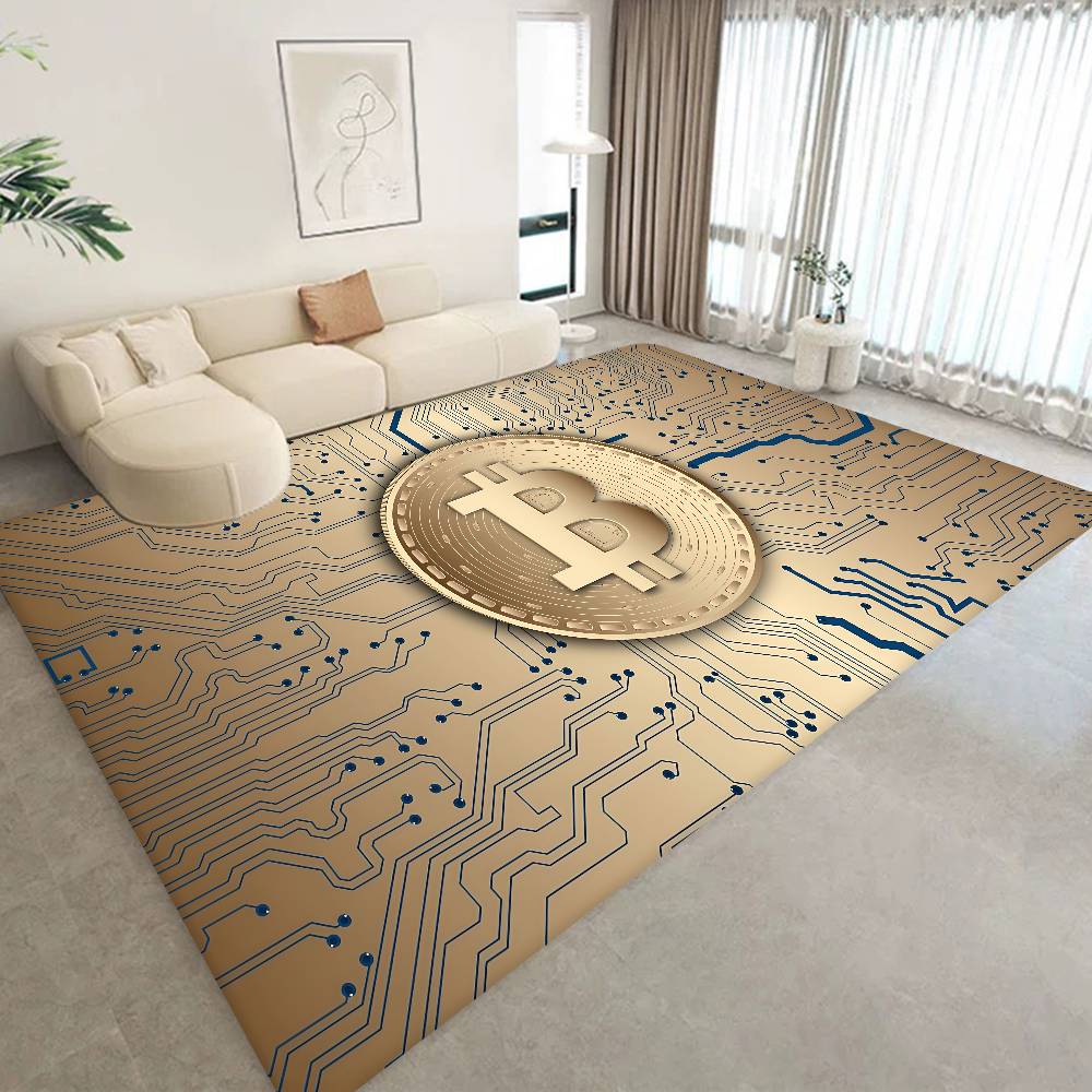 Modne dywaniki Bitcoin w stylu – Home Textiles Trends recenzja i cena