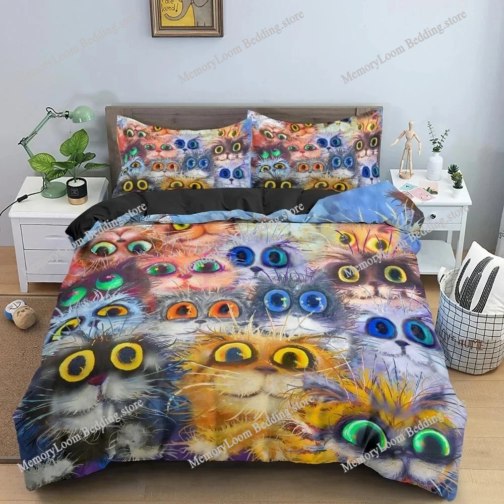 Zestaw pościeli z motywem kota – Home Textiles Trends recenzja i cena