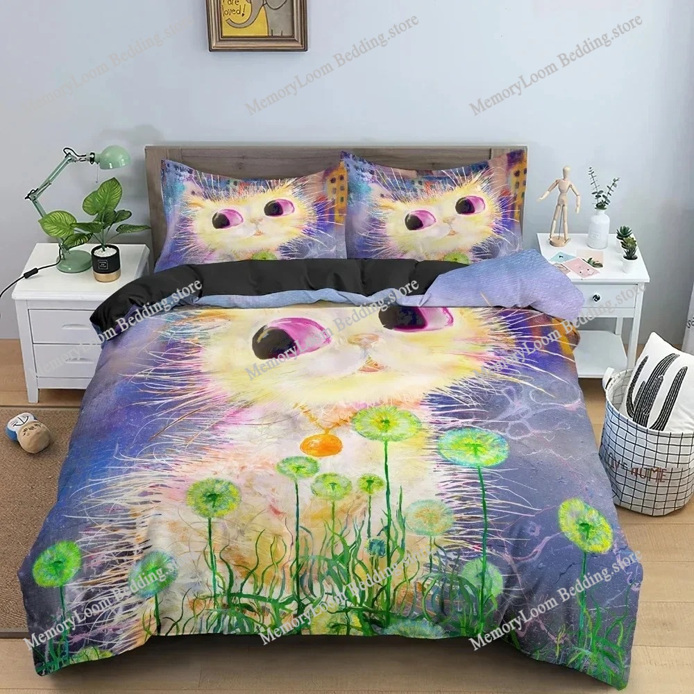 Zestaw pościeli z motywem kota – Home Textiles Trends recenzja i cena