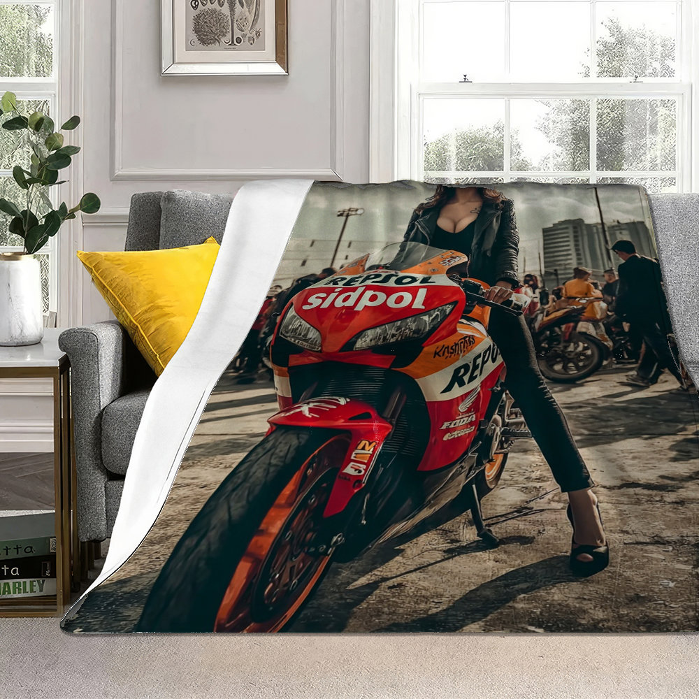 Piękny koc flanelowy z nadruki – Home Textiles Trends recenzja i cena